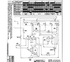 Amana NDG7800AWW wiring information diagram