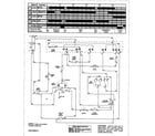 Maytag SDE305DAZW wiring information (series 11) diagram