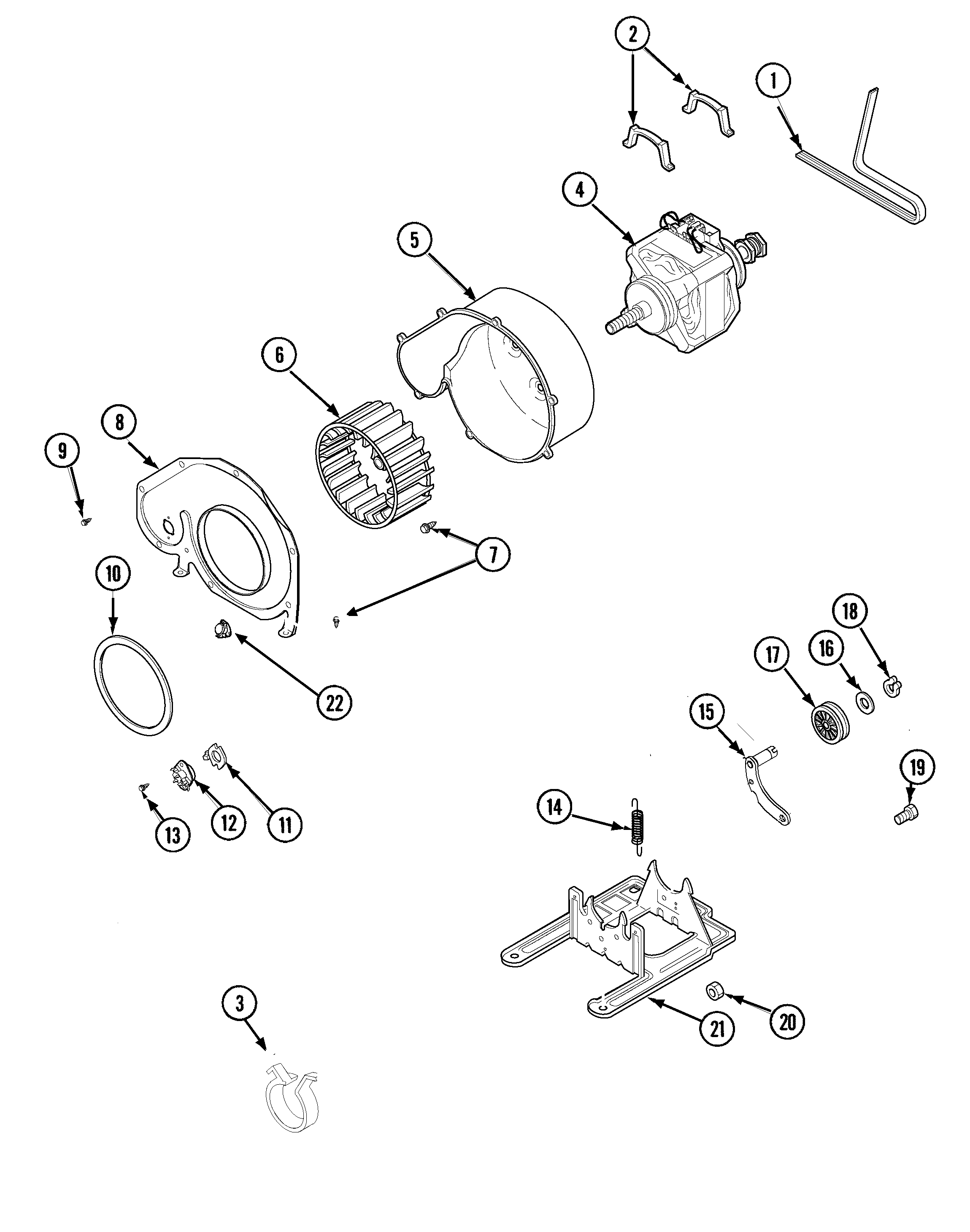 Motor & fan