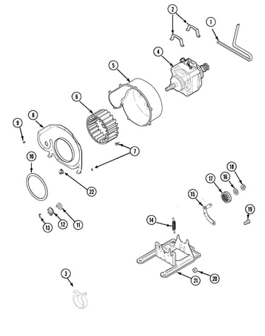 Motor & fan