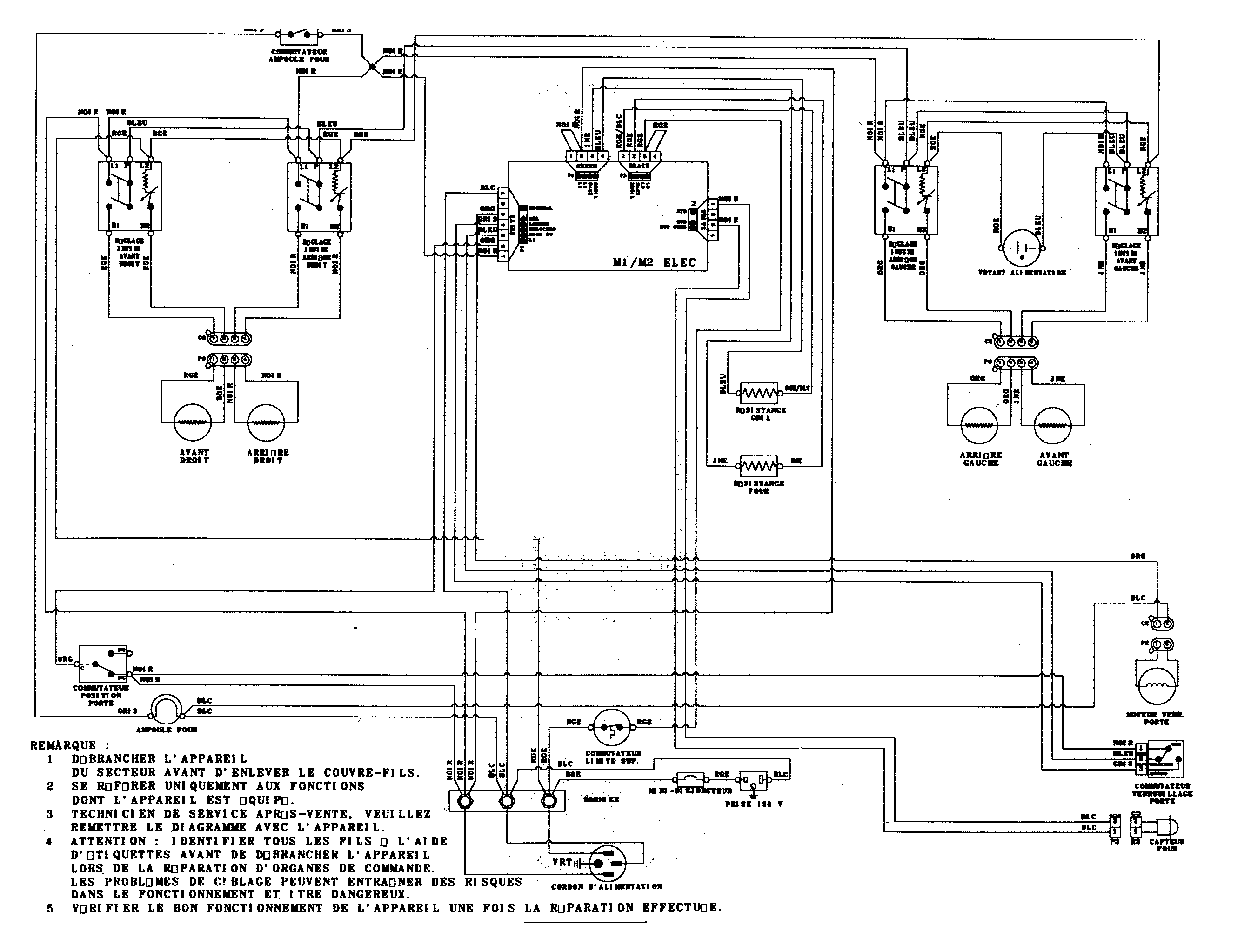 WIRING INFORMATION (FRC)