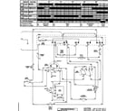 Crosley CDG9500W wiring information diagram