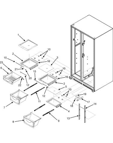 Crisper assembly