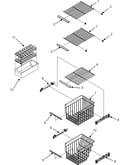 Freezer shelves