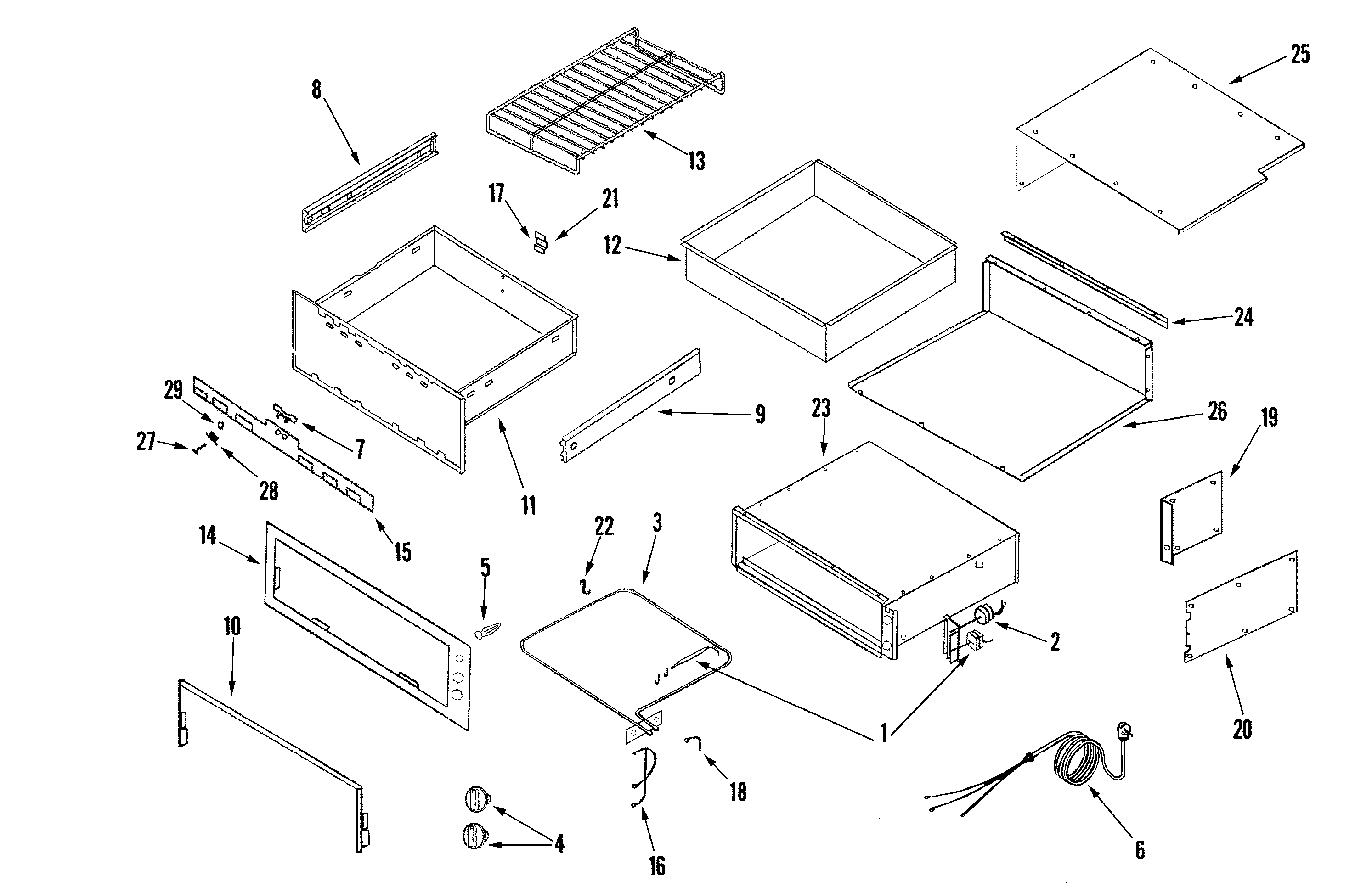 WARMING DRAWER (ALSO SEE JWD6130DD*)