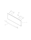 Drawer front (blk/wht) accessory only
