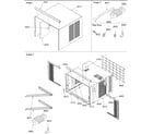 Amana B9M32PAEH-P1214905R outer case assembly diagram