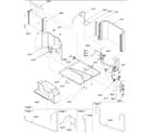 Amana B9M32PAEH-P1214905R chassis assembly diagram