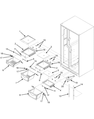 Crisper assembly