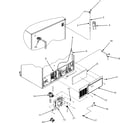 Maytag MSD2655HEW cabinet back (series 10) diagram