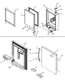 Refrigerator door