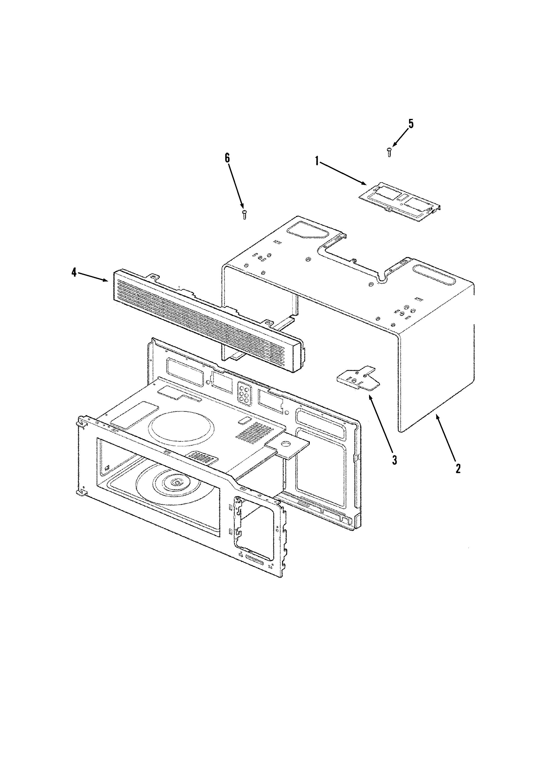 Outer case/vent grille