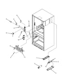 Water dispenser/filter/tank/vent cover