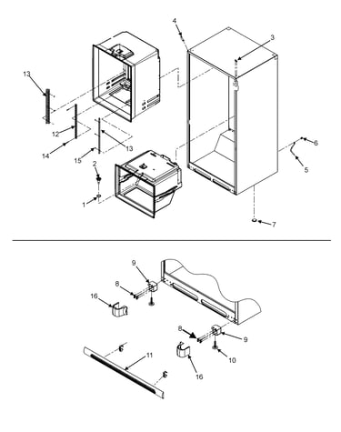 Interior cabinet