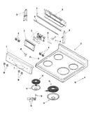 Control panel/top assembly
