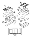 Top assembly/gas controls