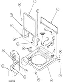 Cabinet top and door