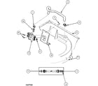 Amana LWA40AL2-PLWA40AL2 inlet/fill hoses and mixing valve diagram