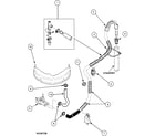 Amana LWA40AL2-PLWA40AL2 drain hose and siphon break diagram