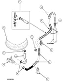 Drain hose and siphon break