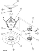 Weldment/bearing assy and brake/pulley