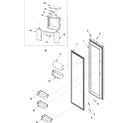 Amana ARS2661BC-PARS2661BB0 refrigerator door diagram