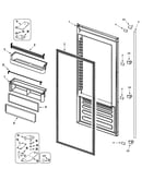 Fresh food door (rjrs4280a)