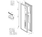 Maytag RJRS4280C freezer door (rjrs4280c) diagram