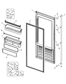 Fresh food door (rjrs4280d)