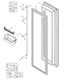 Freezer door (rjrs4870d)