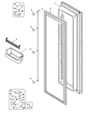 Freezer door (rjrs4270b)