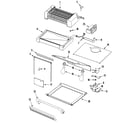 Maytag RJRS4272A evaporator compartment diagram