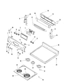 Control panel/top assembly