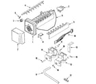 Maytag RJRS4282A ice maker diagram