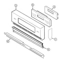 Jenn-Air WW30430PF control panel (ww30430pf,pg,pk,pr,pu) diagram