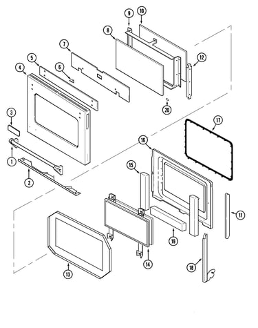 Door (ww30430pf,pg,pk,pr,pu)