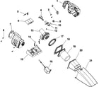 Hoover S1120050 complete assembly diagram