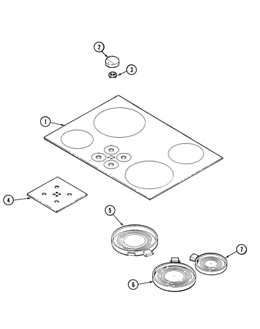 Top assembly (cce3401q)