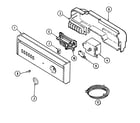 Maytag MDC4000AWX control panel diagram