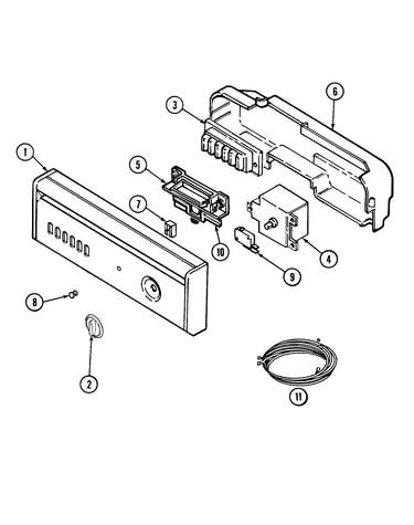 Control panel (mdc4000awe)