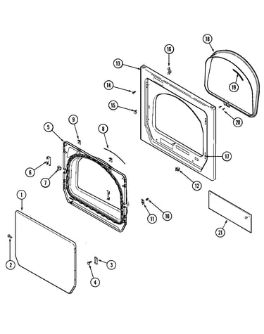 Door (dryer)