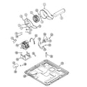 Maytag MUE2000AYW motor drive (dryer) diagram