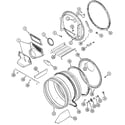 Maytag MUE2000AYW tumbler diagram