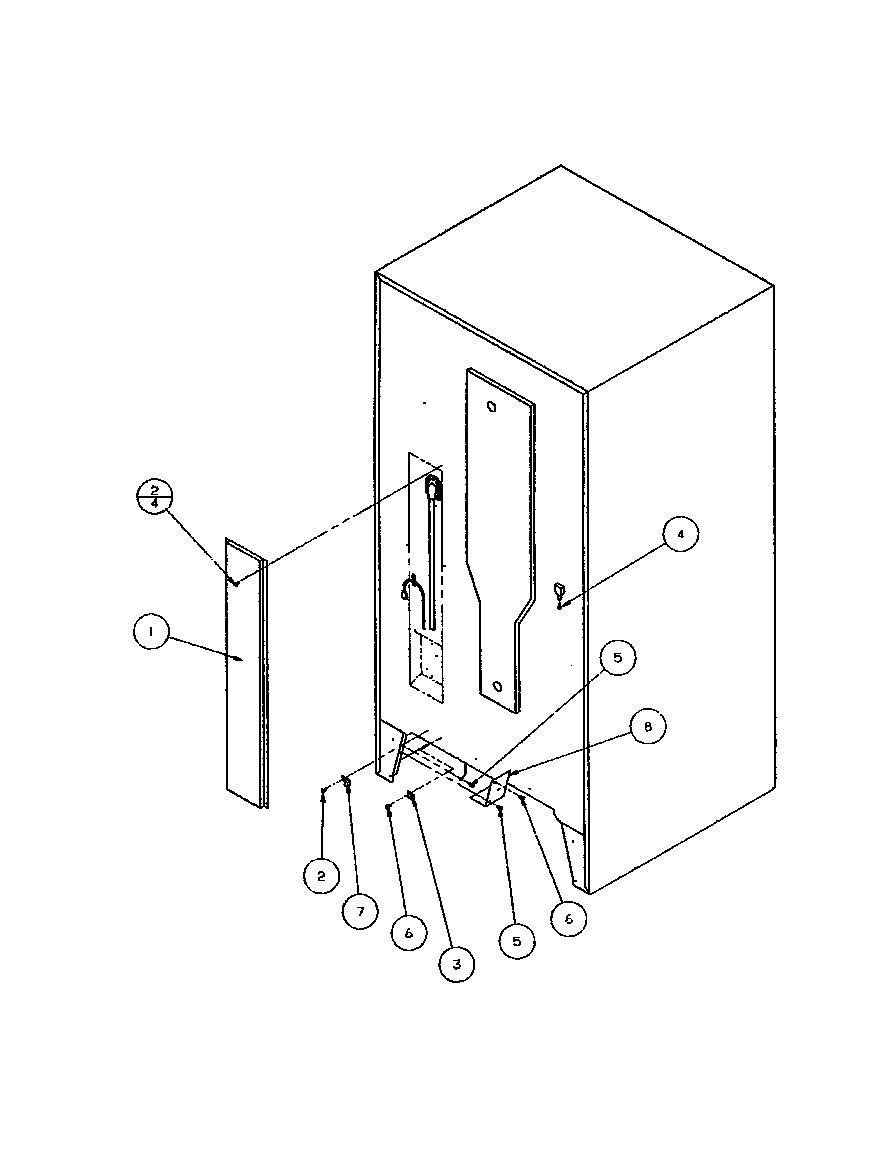 Cabinet back