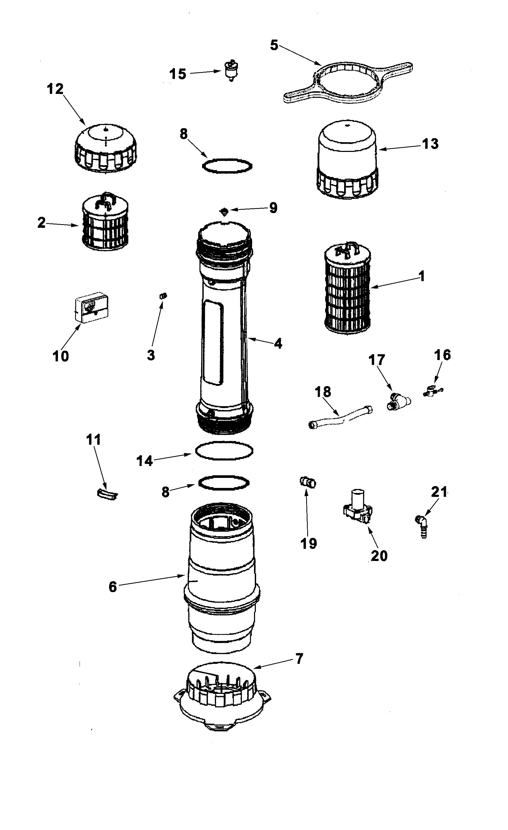 Water filtration system