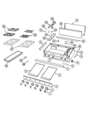 Top assembly/gas controls