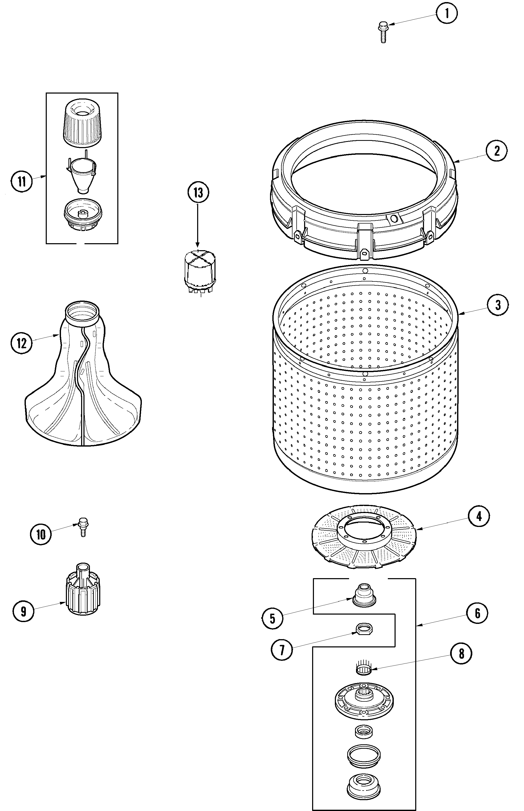 Inner tub