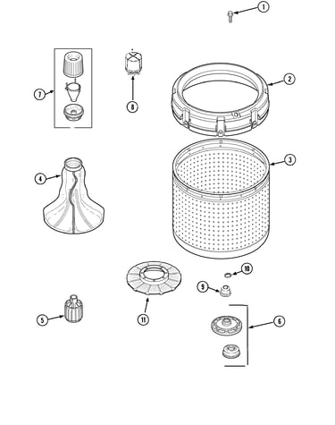 Inner tub (series 15)