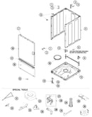 Cabinet, base & special tools