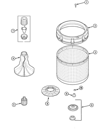 Inner tub (series 15)